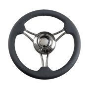 Рулевое колесо Osculati, диаметр 350 мм, цвет серый