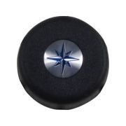 Заглушка декоративная для рулевых колес Leader Tanegum, черная