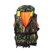Жилет спасательный двусторонний универсальный COMFORT HUNTER (Охотник) 80-120 кг