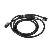 Шланг топливный d8/D13.5 мм с грушей и топливными переходниками Yamaha