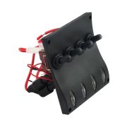 Панель бортового питания 4 переключателя, индикация