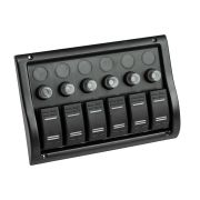 Панель бортового питания 6 переключателей, индикация, автоматы