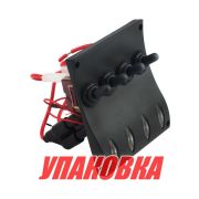 Панель бортового питания 4 переключателя, индикация (упаковка из 24 шт.)