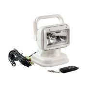 Прожектор с дистанционным управлением, белый корпус, галоген, брелок, модель 950